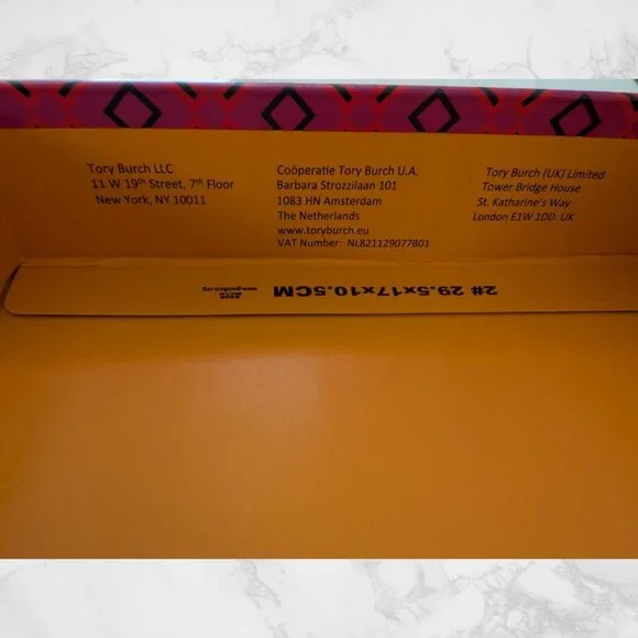 TORY BURCH Metal Miller Leather Sandals Perfect Navy Size 8 - Picture 12 of 15